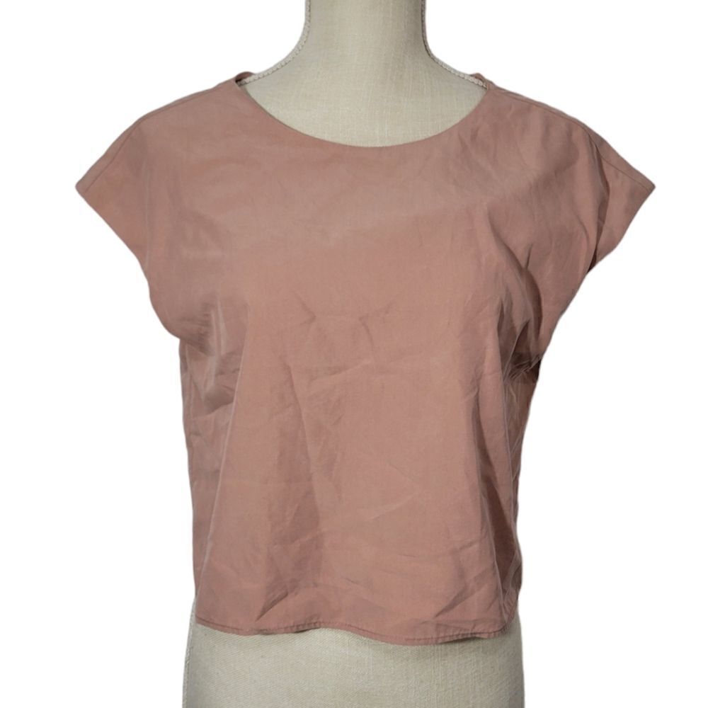 Mudo collection cropped blouse - Picture 1 of 8